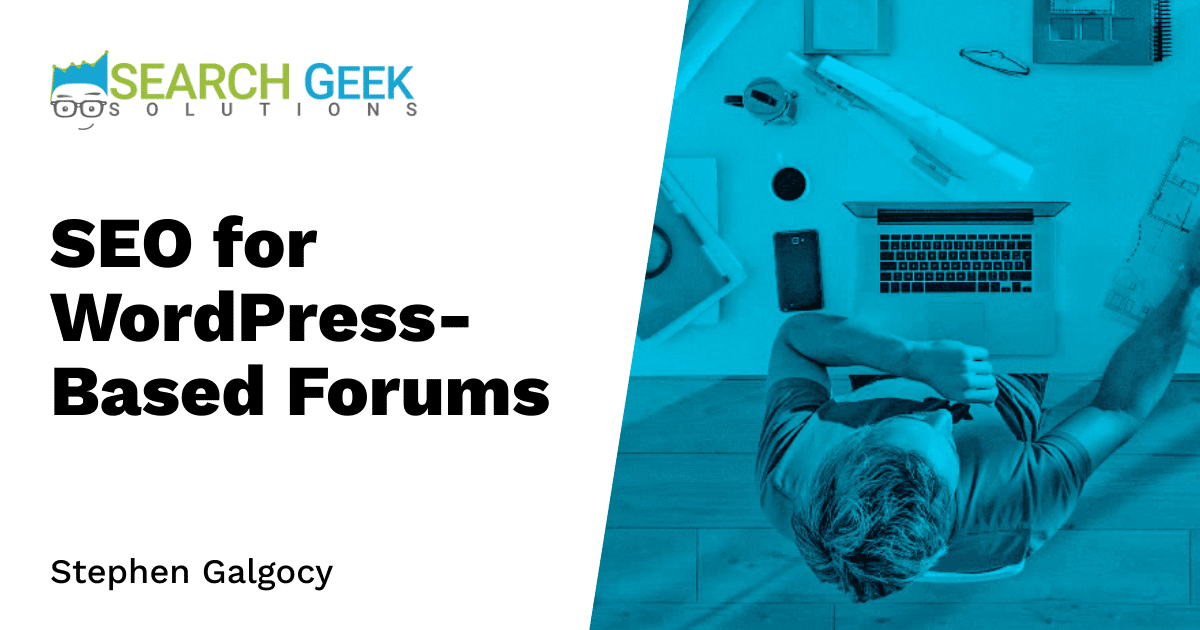 SEO for WordPress-Based Forums