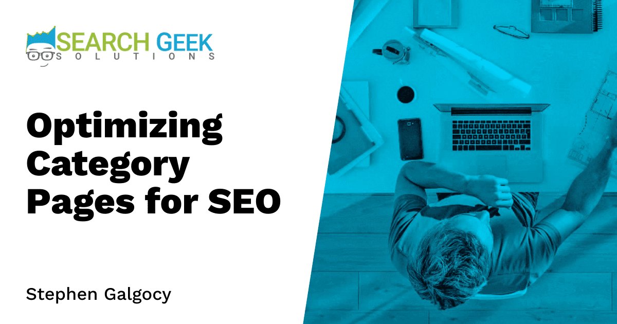 Optimizing Category Pages for SEO