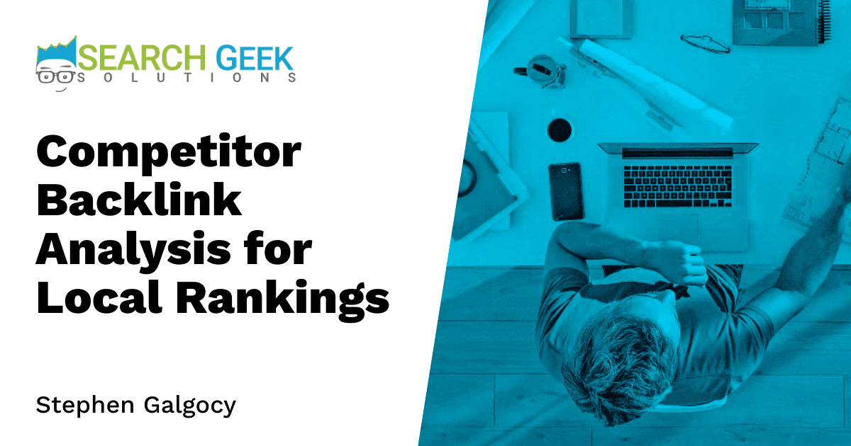 Competitor Backlink Analysis for Local Rankings